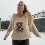 pull doudou carla giannini ourson (4)