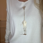 PULL ECRU GIRAFE OR DORE CARLA GIANNINI (3)