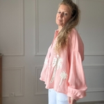 SARAH JOHN - VERSION M - MUSY MUSE BAHAMAS - Chemise rosecorail en gaze de coton (17)