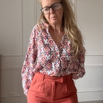 SARAH JOHN - VERSION M - MUSY MUSE AVELINE - Chemise à motif ethnique (21)