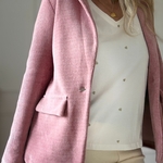 EMMA ELLA PARIS PETIT CŒUR - Tee Shirt blanc avec broderie doré cœurs (5)