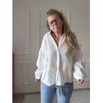 SARAH JOHN - VERSION M - MUSY MUSE BAHAMAS - Chemise blanche en gaze de coton (16)