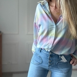 Chemise pastel adilynn arc en ciel rayures (56)