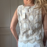 PEACENLOVE top en crochet sans manche écru (7)