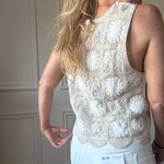 PEACENLOVE top en crochet sans manche écru (6)