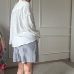 SHORT RAYE MARIN NOELINE EN GAZE DE COTON (7)
