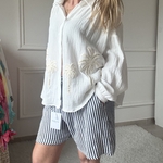 SHORT RAYE MARIN NOELINE EN GAZE DE COTON (10)