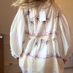 05 VENUS BLOUSE EN VOILE DE COTON PALMIER beige NOELINE (7)