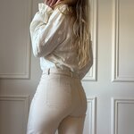 PANTALON EMMAELLA ALIX BEIGE TAILLE HAUTE POCHE PLAQUEE (13)