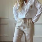 EVASION BEIGE Pantalon gaze de coton lacomy zelia peace nlove april vintage (11)
