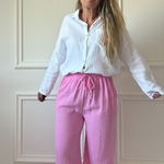 chemise palmier ROSE gaze de coton rose lacomy zelia peace nlove april vintage (4)