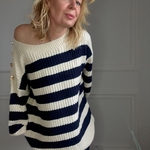 robe pull gold and silver marine (4)