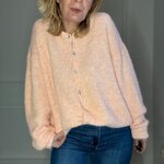 Pull abricot maille douce musy muse (8)
