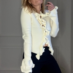 cardigan beige volanté musy muse (1)