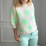 pull tout doux pois vert musy muse