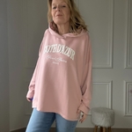april vintage - COTE DAZUR Sweat à capuche  broderie texturée