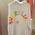 CHEMISE EN GAZE DE COTON BLANCHE SWEETLIFE