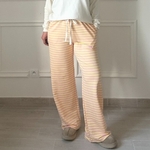 pantalons femme taille elastique RAYURES