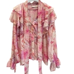 Blouse rose fleurie peace nlove (1)