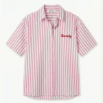 BIARRITZ MUSY MUSE CHEMISE RAYEE ROSE (4)