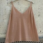 APRIL VINTAGE DEBARDEUR PAILLETTE ROSE GOLD (1)