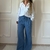 Pantalon gaze de coton bleu lacomy zelia peace n'love april vintage (11)