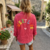 CHEMISE EN GAZE DE COTON ROSE SWEETLIFE