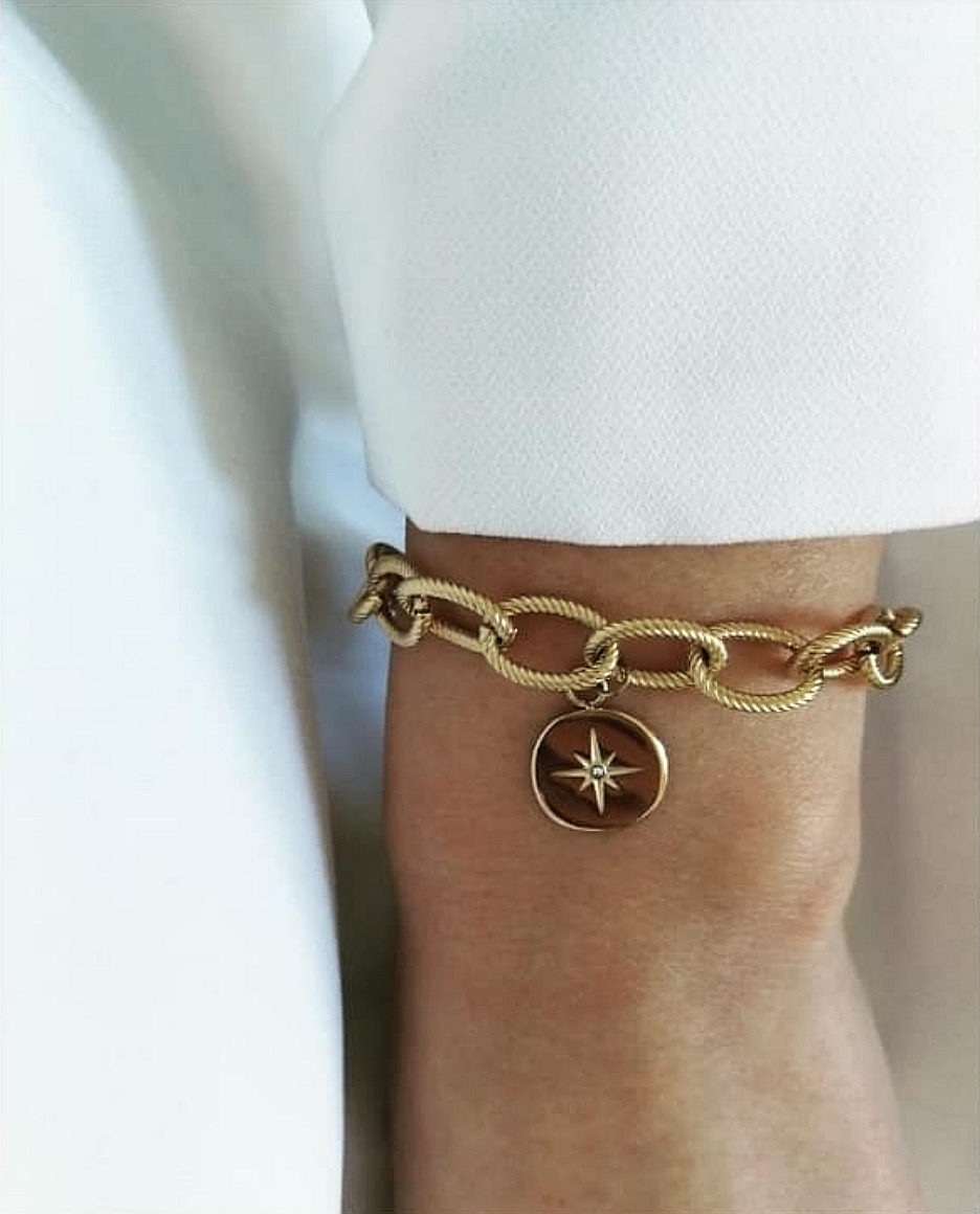 Bracelet Giulia Bracelets/Bracelets Acier Doré marialaura