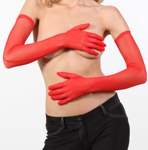 GANTS ROUGES