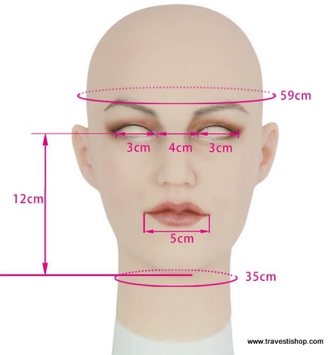 MASQUE DE FEMINISATION TRAVESTI (4)