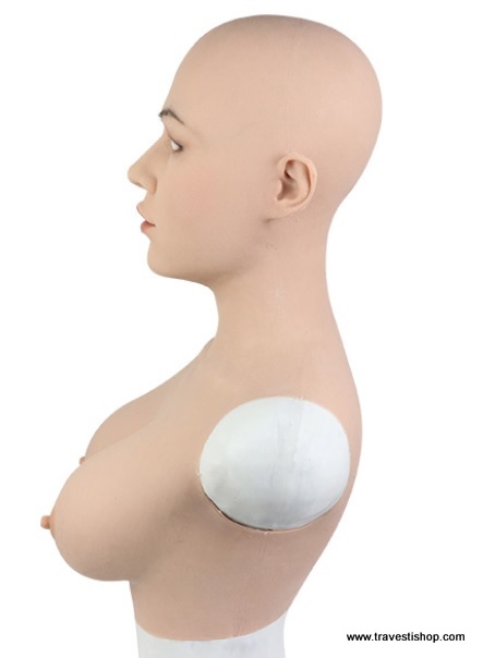 MASQUE AVEC FAUX SEINS D TRAVESTI (5)