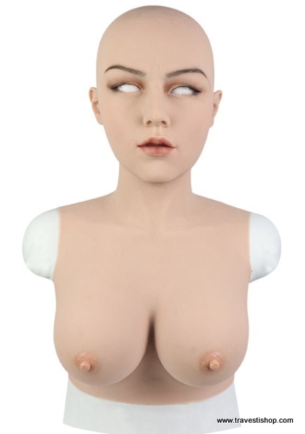 MASQUE AVEC FAUX SEINS D TRAVESTI (8)