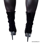 BOTTINES DAIM TRAVESTI 14 CM 41 AU 45 (1)