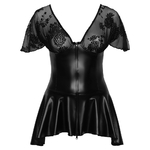 robe travesti faux cuir 46 (3)