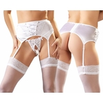 PORTE-JARRETELLES TRAVESTI 42 AU 48 LINGERIE BLANCHE (3)