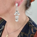 boucles d'oreilles a clip longues travesti (8)