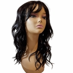perruque travesti brune