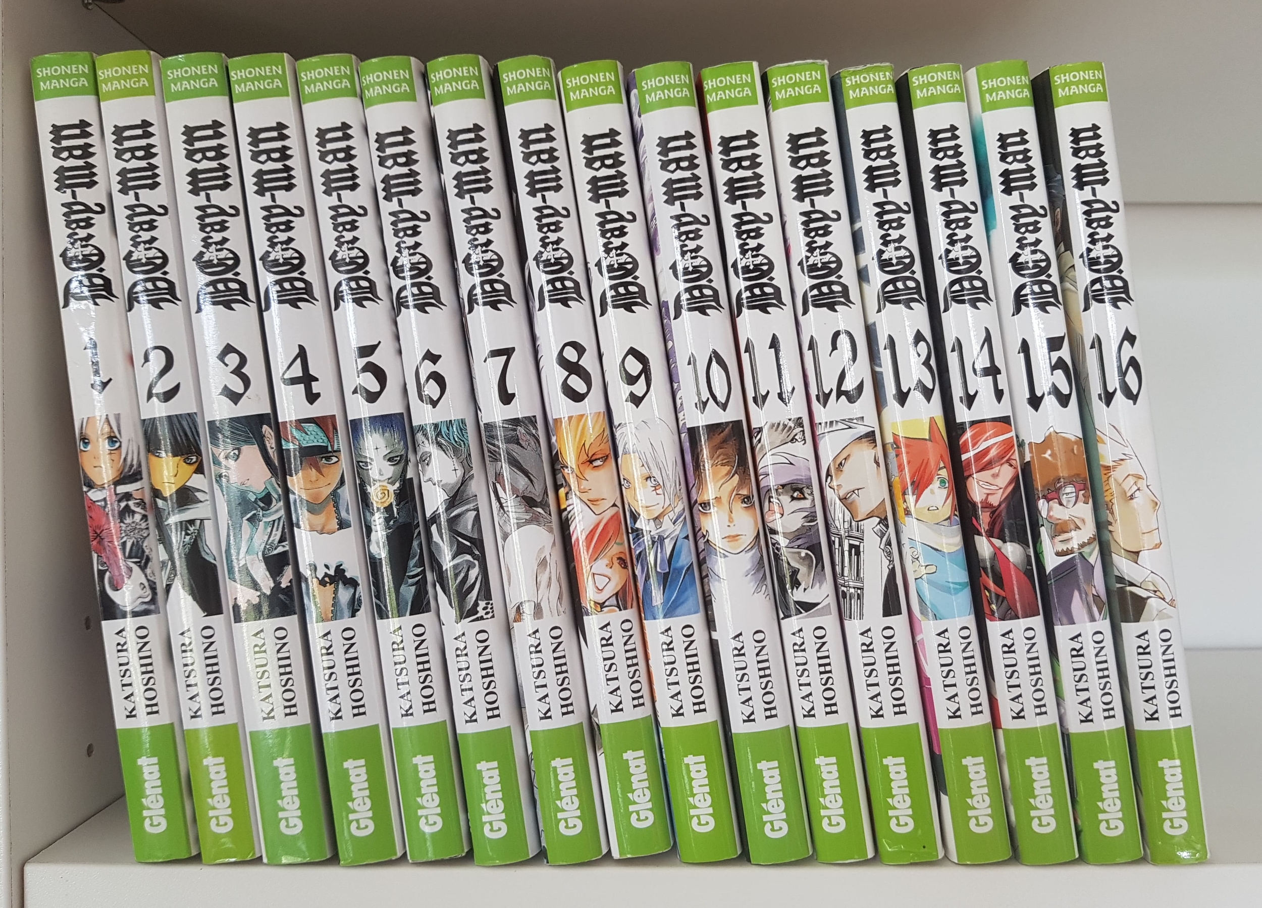 D.Gray-Man : Tome 1 À 16 (Manga De Katsura Hoshino)