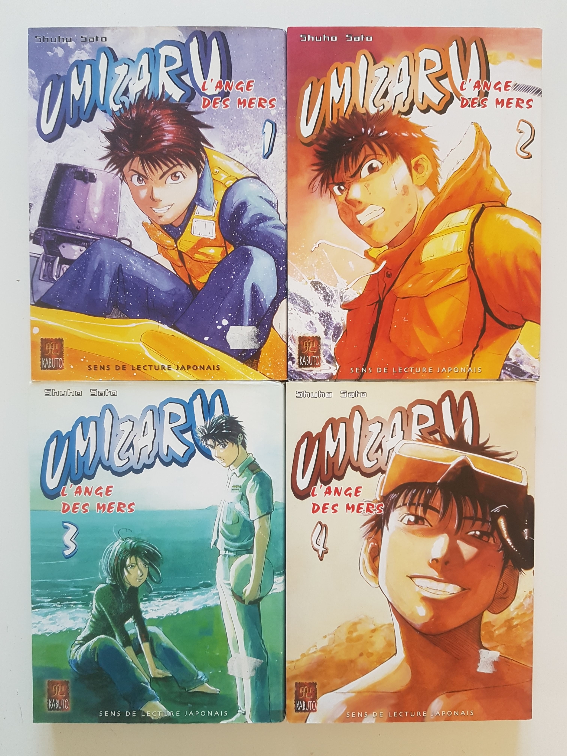 Umizaru : Tome 1 À 4 (Manga De Shuho Sato)