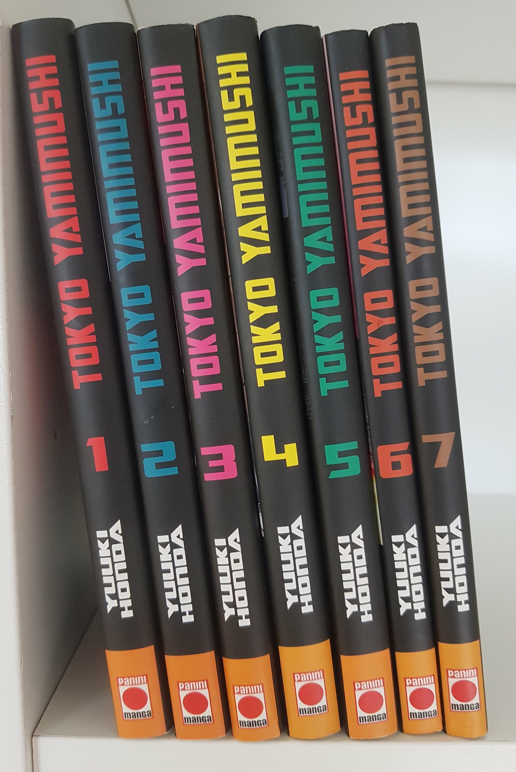 Tôkyô Yamimushi Intégrale : Tome 1 à 7 (manga de Yûki HONDA)