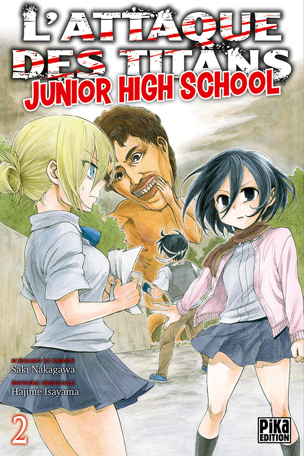 L\'attaque des titans Junior high school - Tome 2