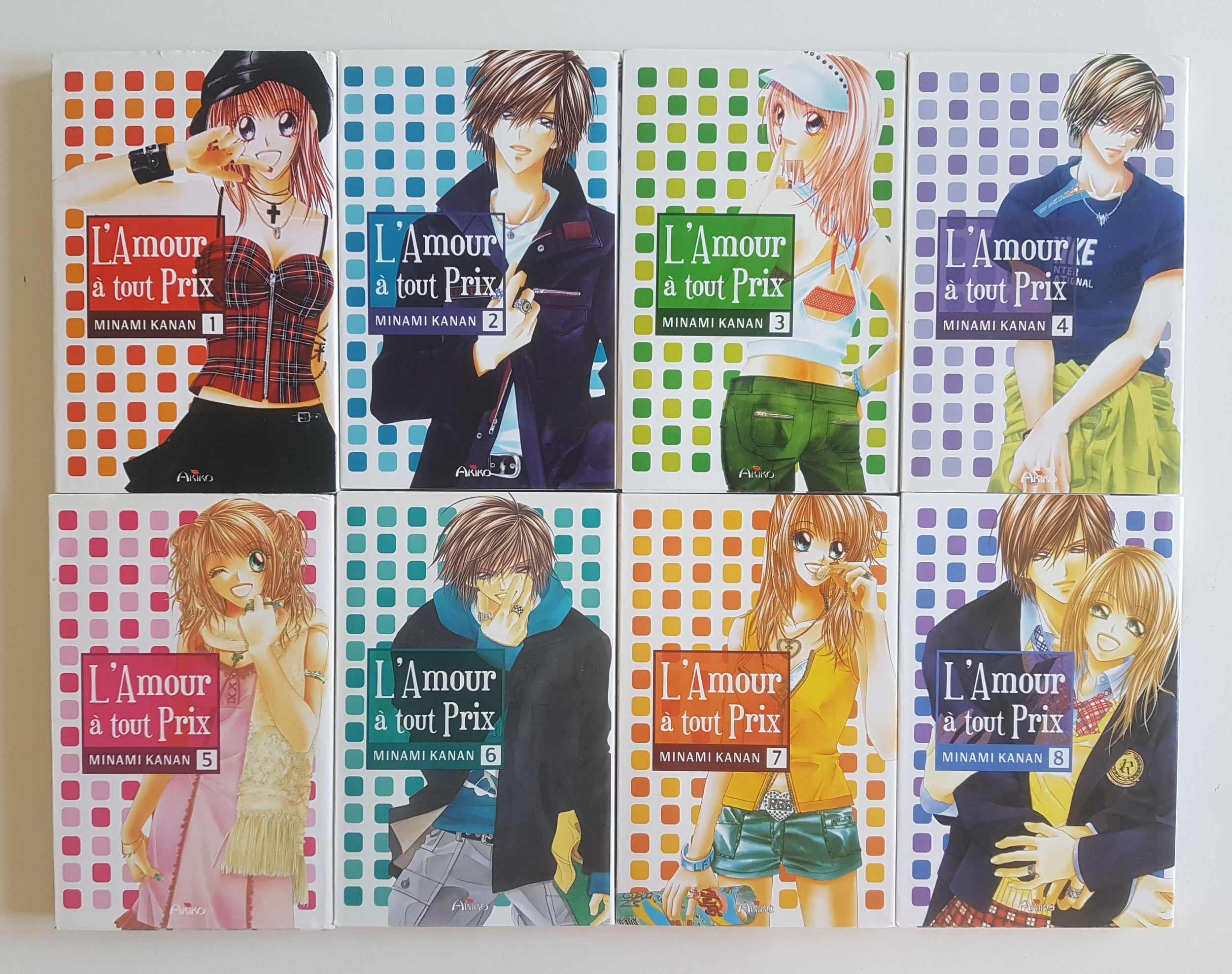 L\'amour À Tout Prix Intégrale : Tome 1 À 8 (Manga De Kanan Minami)
