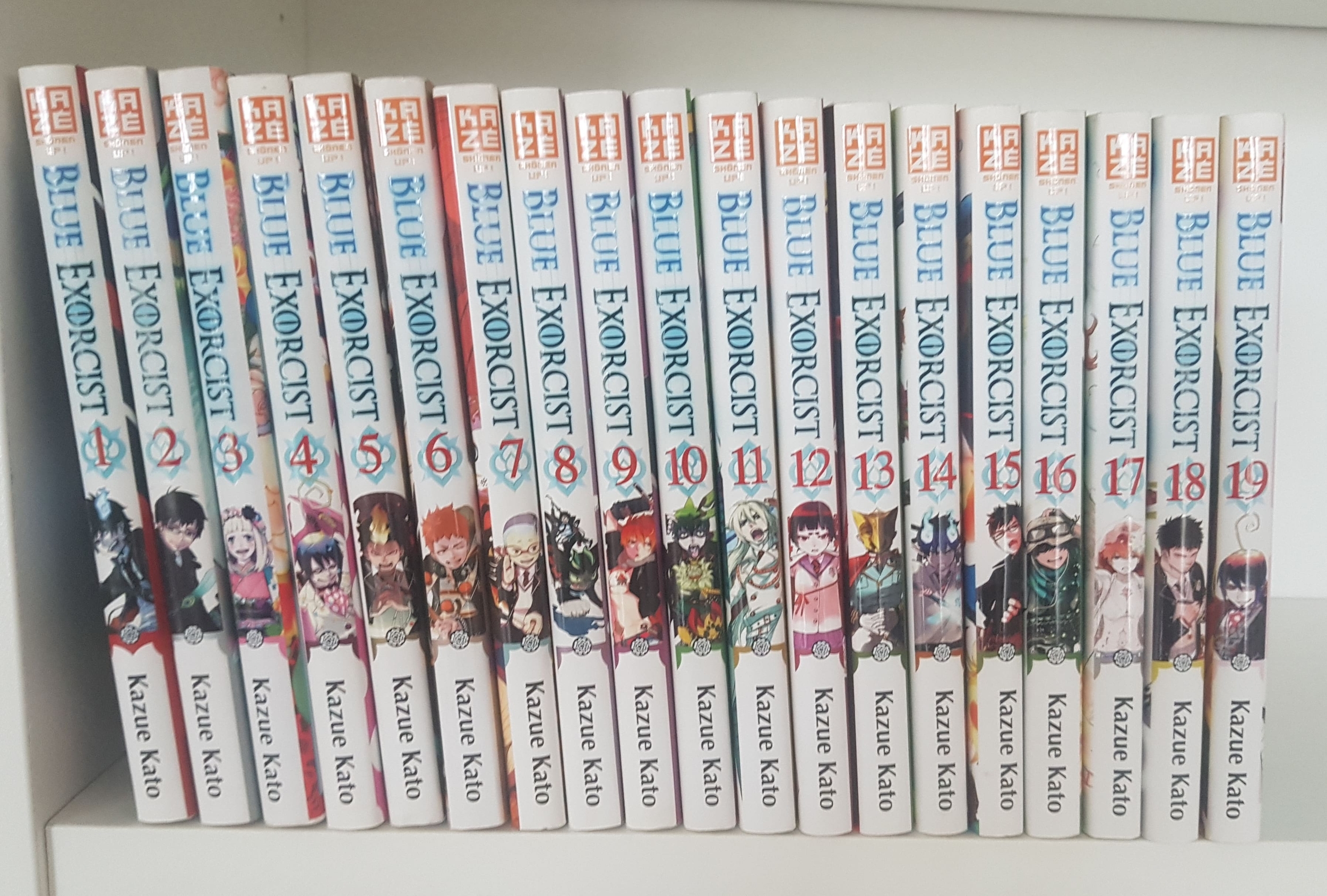 Blue exorcist : Tome 1 à 19 (manga de Kazue KATŌ)