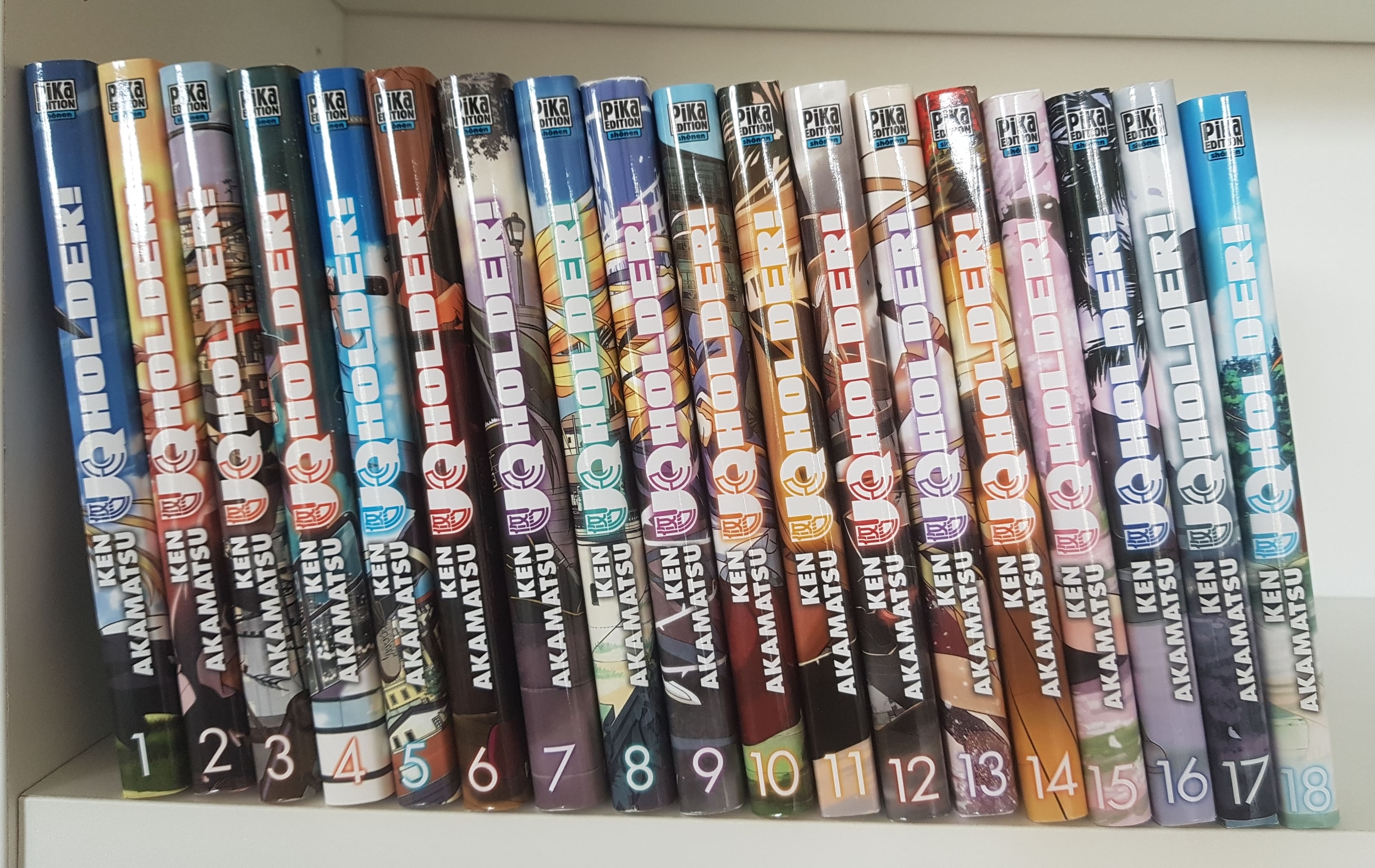 Uq Holder : Tome 1 À 18 (Manga De Ken Akamatsu)