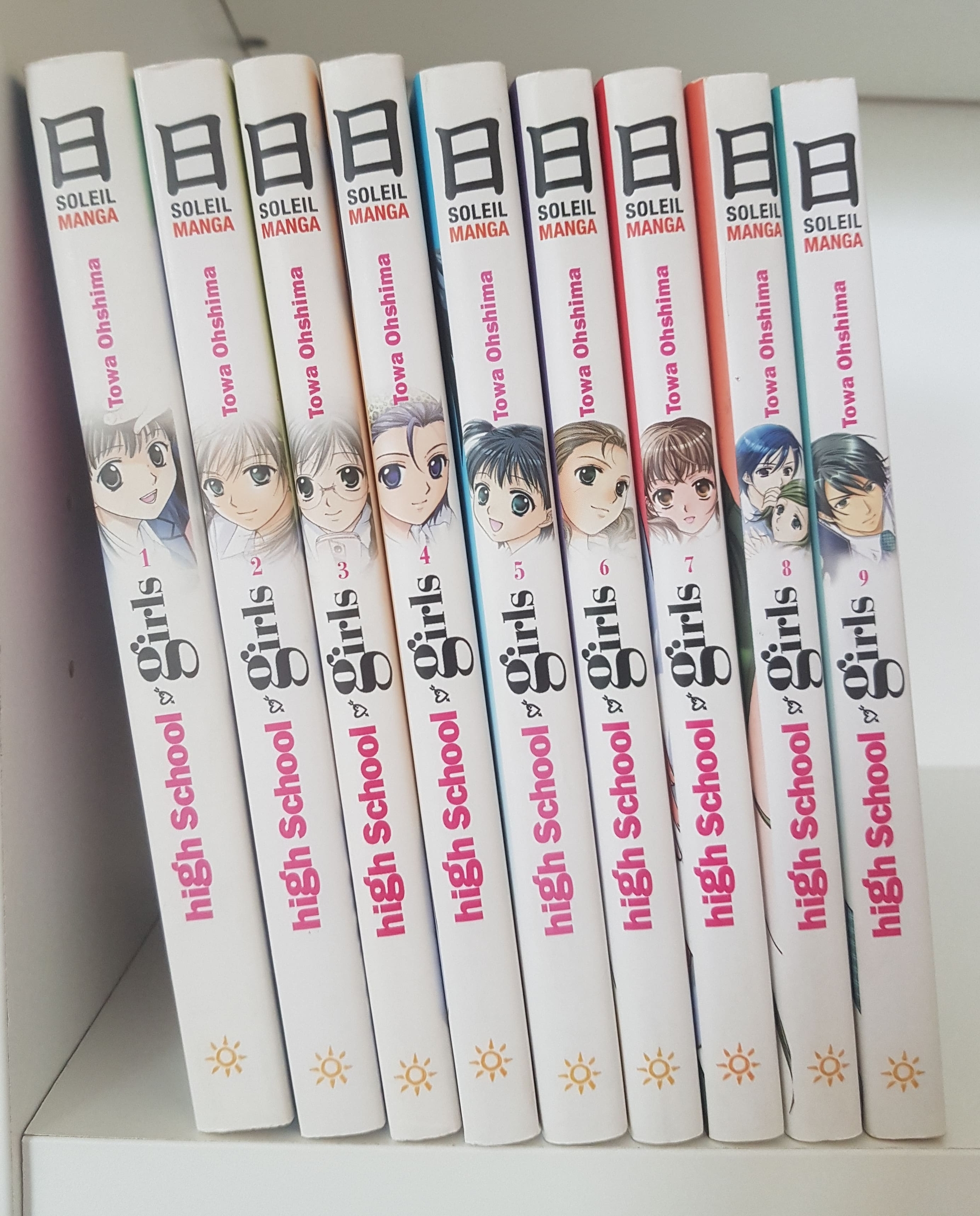 High School Girls Intégrale : Tome 1 À 9 (Manga De Towa Oshima)