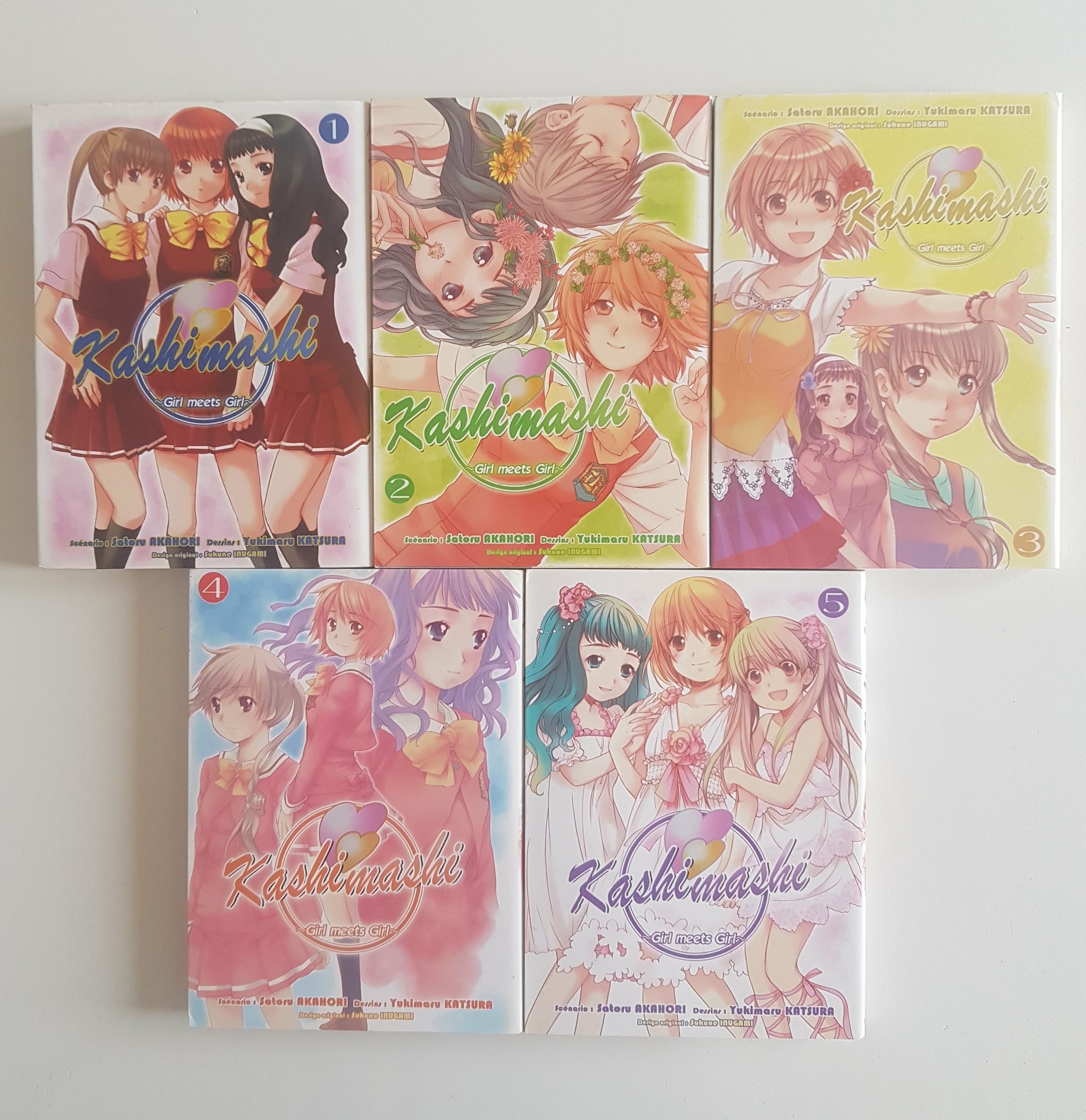 Kashimashi Girl Meets Girl Intégrale : Tome 1 À 5 (Manga De Katsura Yukimaru)
