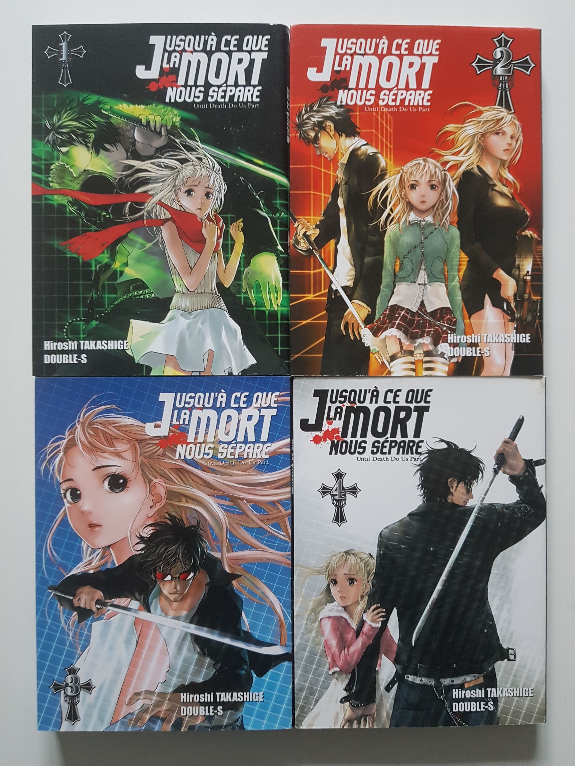 Jusqu\'à Ce Que La Mort Nous Sépare : Tome 1 À 4 (Manga De Double S)