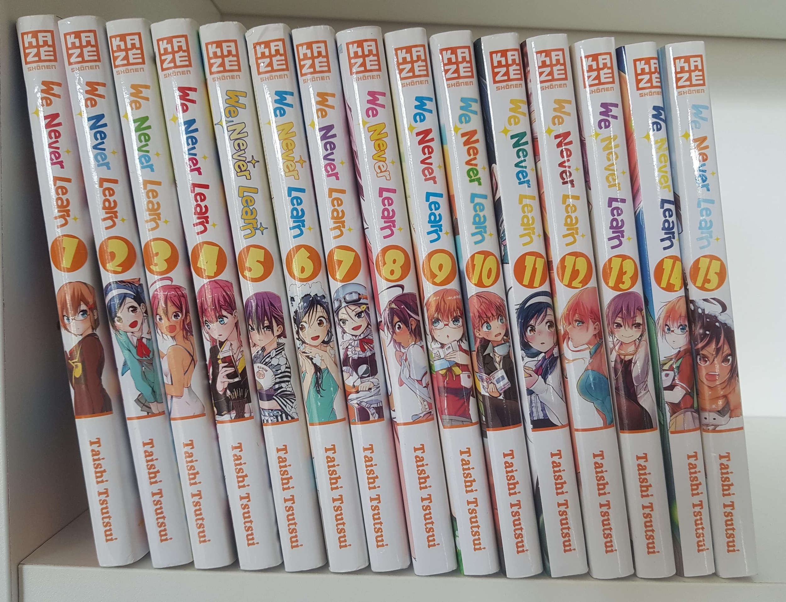 We never learn : Tome 1 à 15 (manga de Taishi TSUTSUI)