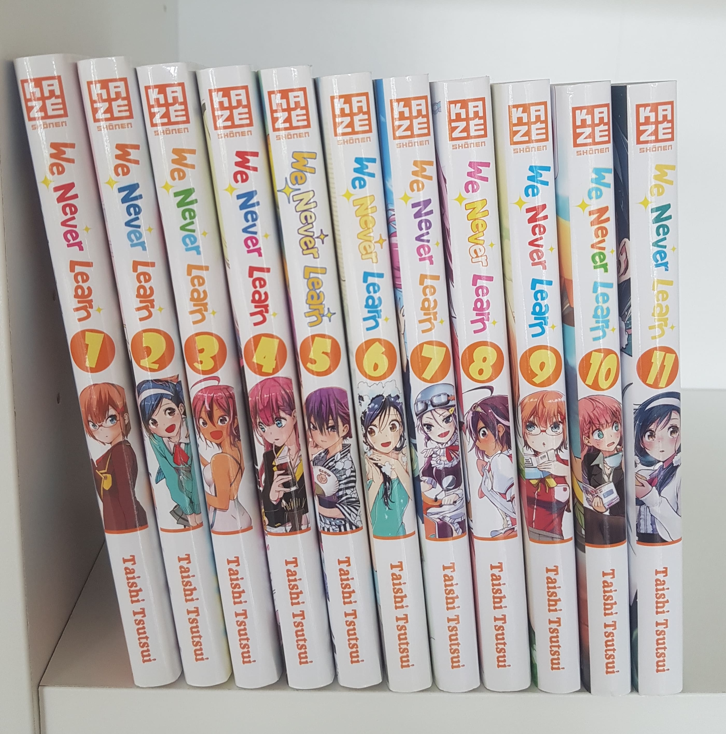 We never learn : Tome 1 à 11 (manga de Taishi TSUTSUI)