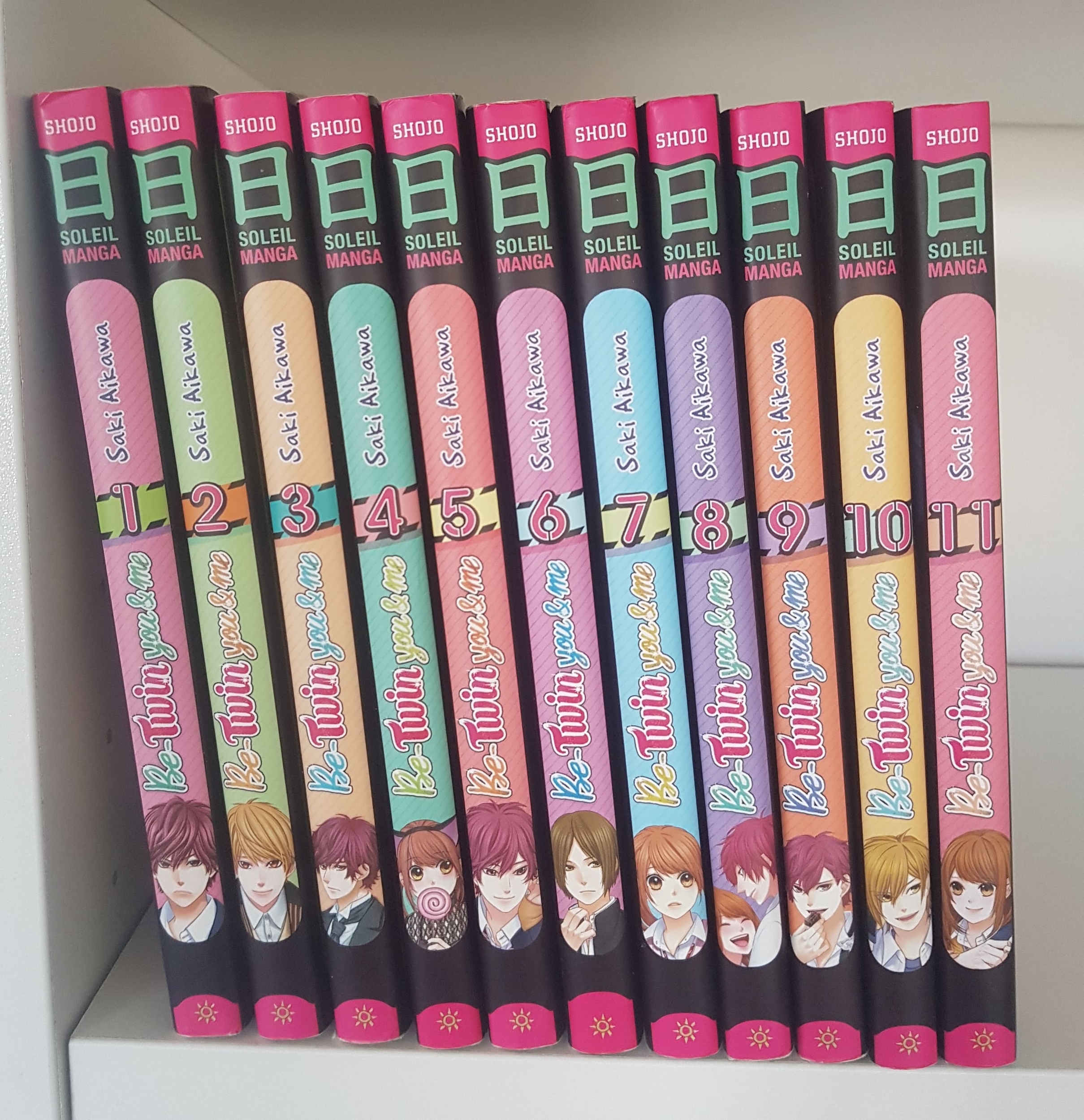 Be-Twin you & me Intégrale : Tome 1 à 11 (manga de Saki AIKAWA)